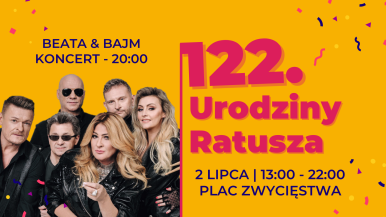 2 lipca zapraszamy na 122. urodziny ratusza w Słupsku